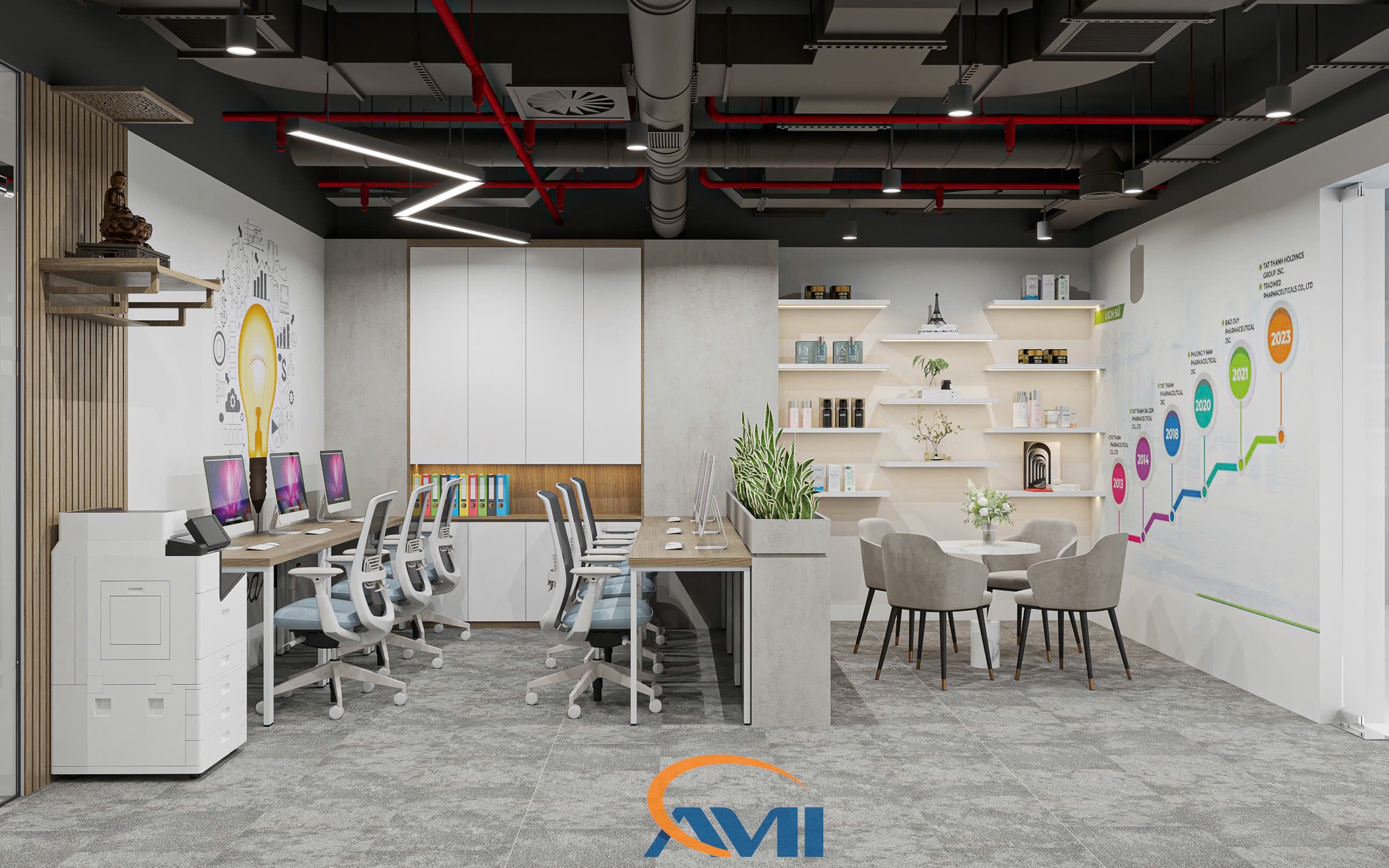 Dịch vụ thiết kế văn phòng tại Hà Nội