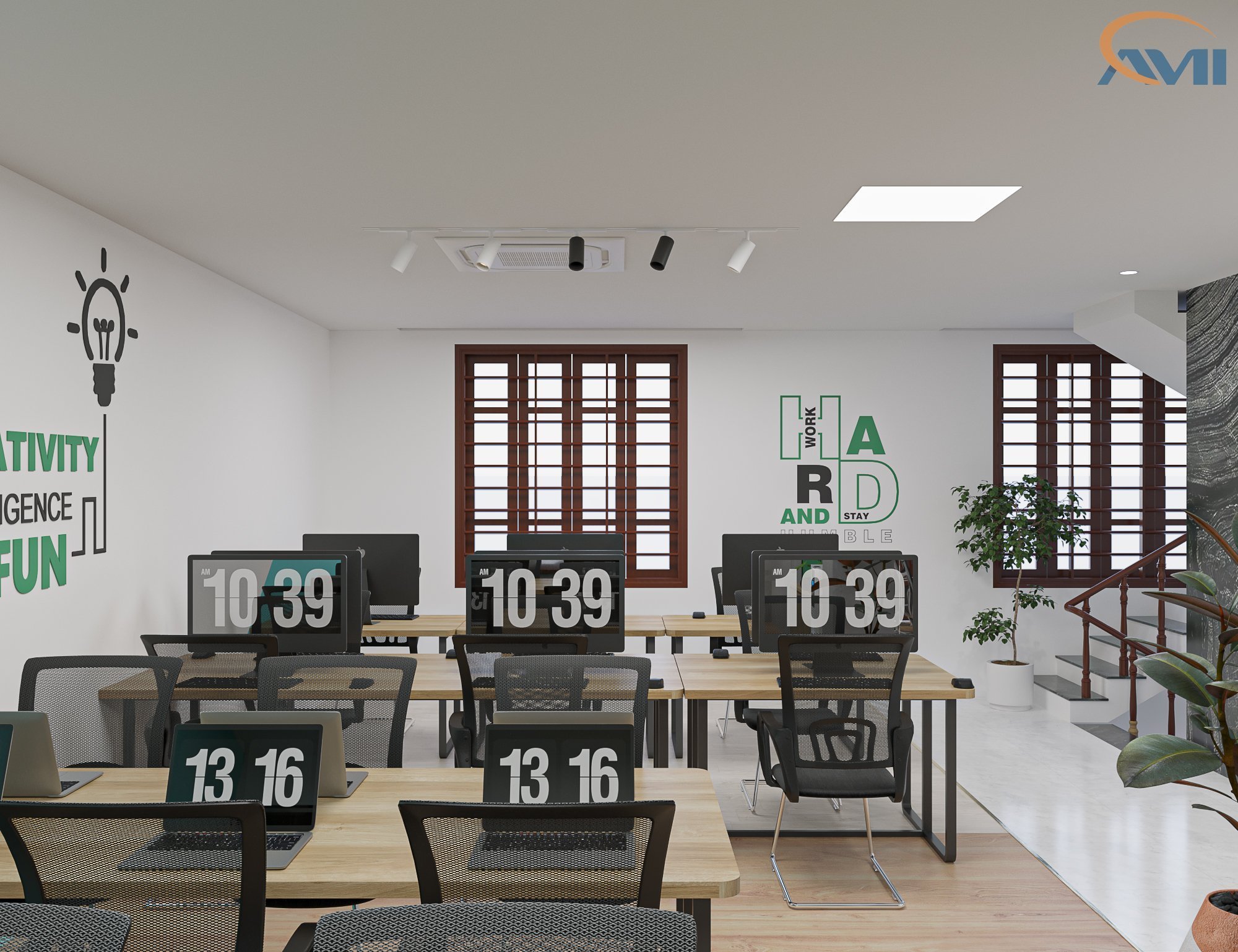 Phong cách thiết kế nội thất văn phòng Coworking