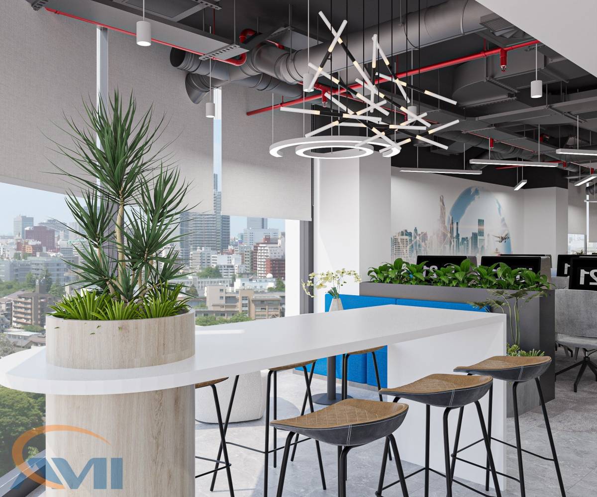 5 cách thiết kế cây xanh trong văn phòng