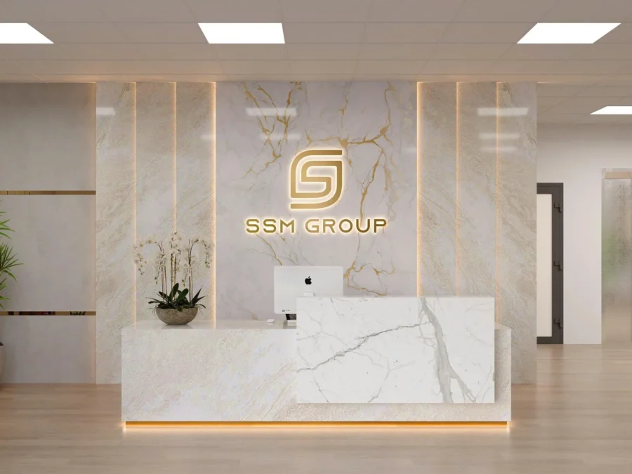 Thiết kế nội thất văn phòng SSM Group