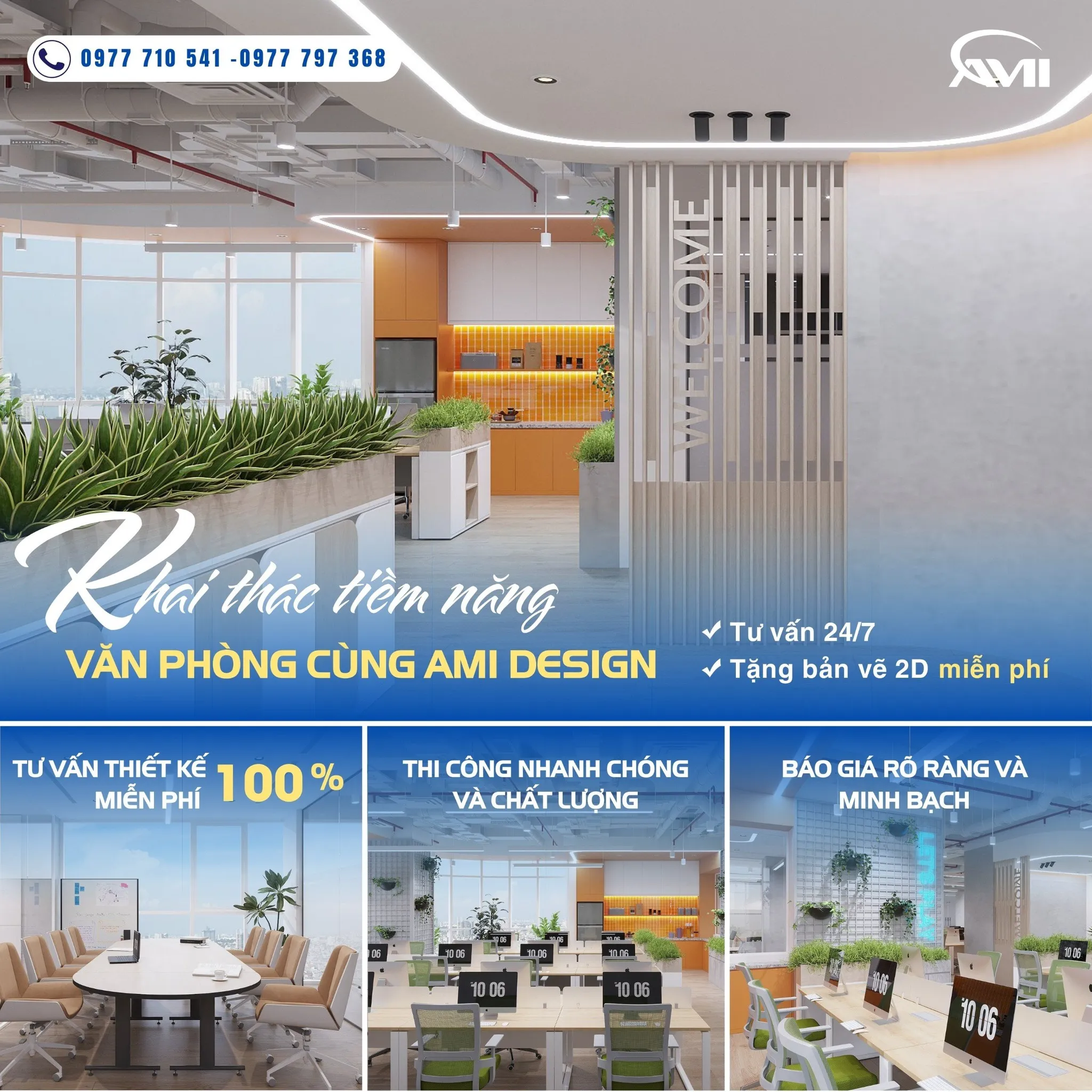 thiết kế thi công văn phòng, đơn vị thiết kế văn phòng uy tín